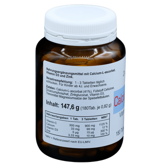 Vitamin C (Calciumascorbat) mit 300mg Vit. C pro Tablette