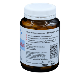 Vitamin C (Calciumascorbat) mit 300mg Vit. C pro Tablette