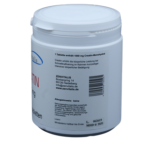 Creatin 1000mg Kautabletten mit Himbeergeschmack