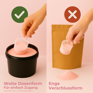 Egg-Protein / Ei-Protein Erdbeere