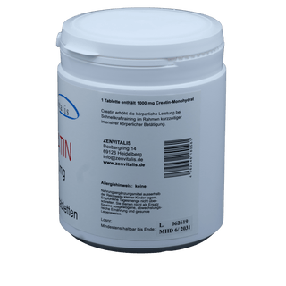 Creatin 1000mg Kautabletten mit Himbeergeschmack