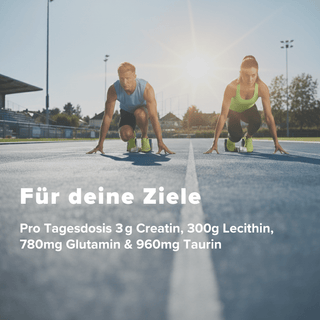 Creatin Lecithin Glutamin Taurin 250 Kautabletten