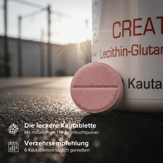 Creatin Lecithin Glutamin Taurin 250 Kautabletten