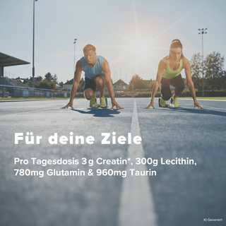 Creatin Lecithin Glutamin Taurin 250 Kautabletten