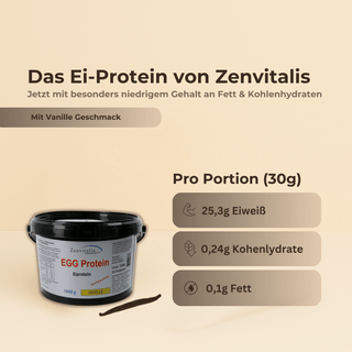 Egg-Protein / Ei-Protein Vanille