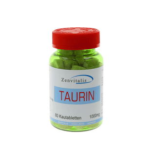 Taurin Kautabletten mit Himbeer Geschmack