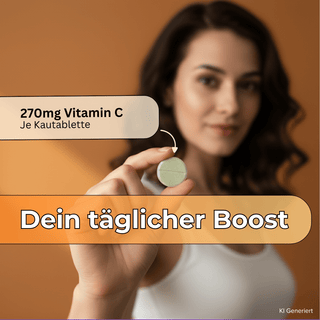 Vitamin C - 150 Kautabletten Limette-Orange