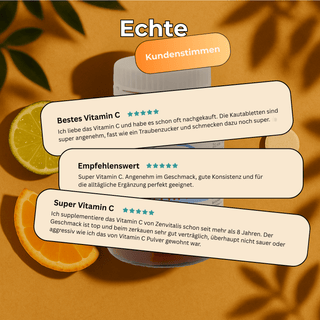 Vitamin C - 150 Kautabletten Limette-Orange