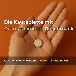 Vitamin C - 150 Kautabletten Limette-Orange